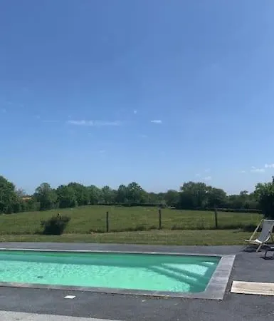 Ferienhaus Loue Ancien Moulin A Vent Avec Piscine Et Jacuzzi Neuvy-Bouin
